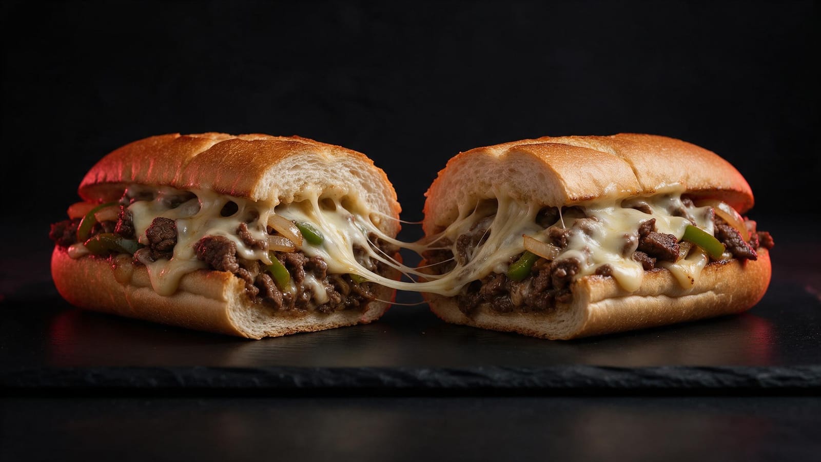 Phillys — 12" cheese steak subs